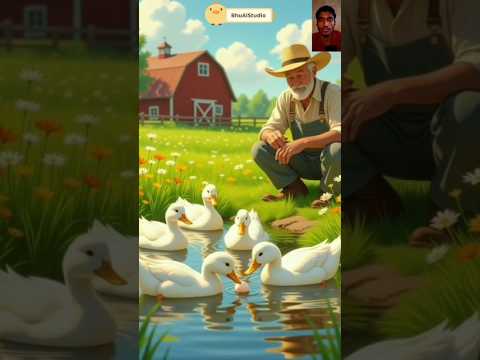 रिजेक्ट मत करो! 💔 बत्तख और कछुए की 30 Second की दोस्ती कहानी। #moonhindianimation #aivideo