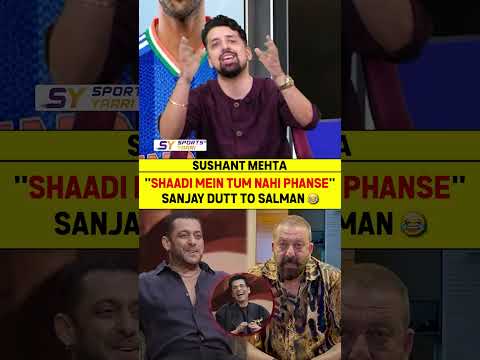 "SHAADI MEIN TUM NAHI PHANSE" SANJAY DUTT TO SALMAN 😂 #sanjaydutt #salmankhan #biggboss #movie