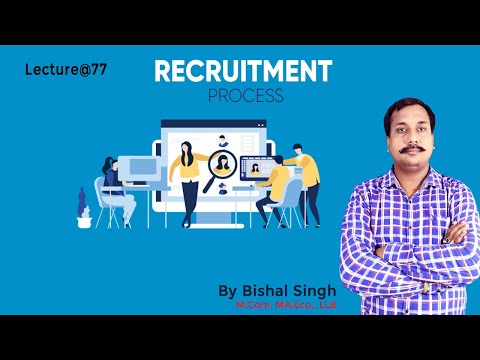 What is Recruitment Process ? II Business Management II Lecture@77 - By Bishal Singh