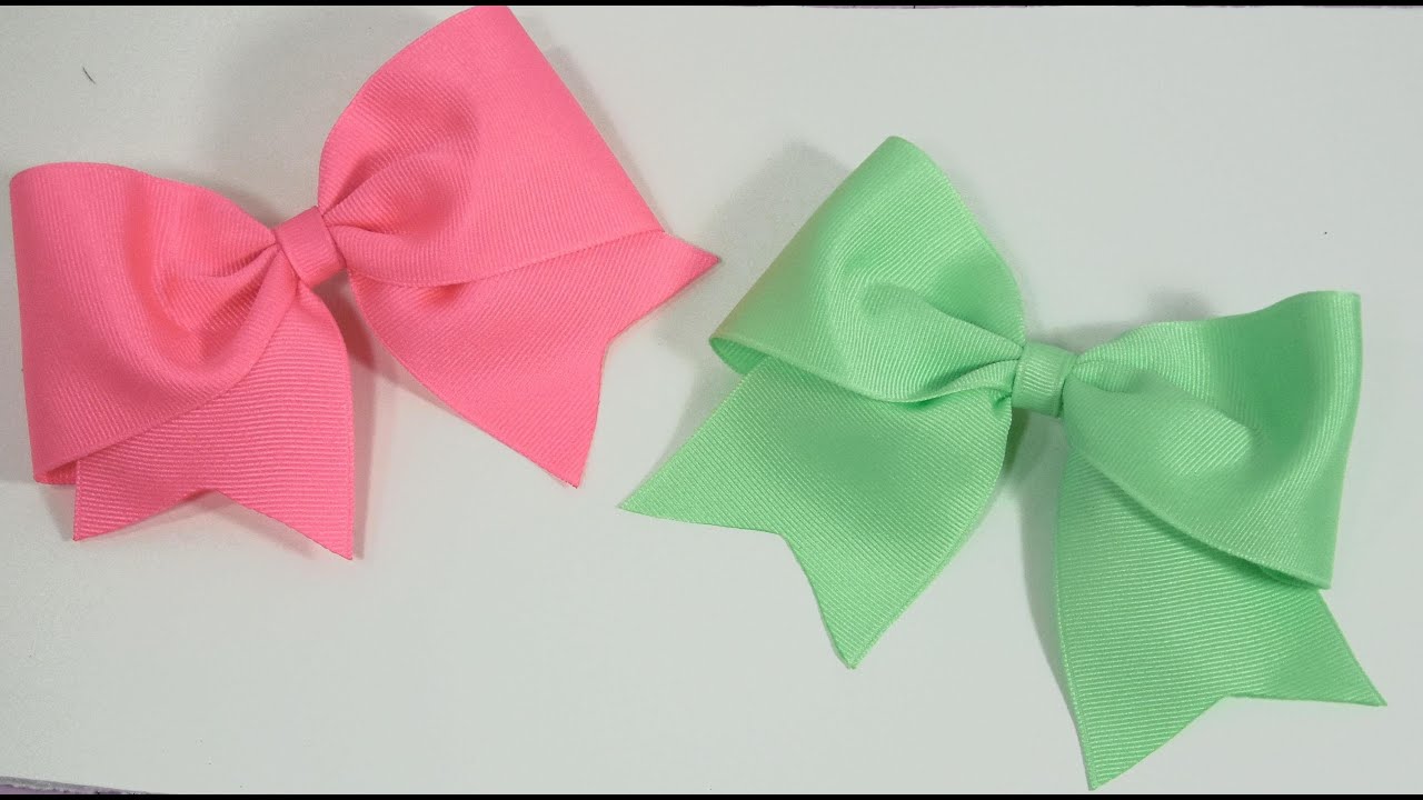 how-to-make-large-elegant-boutique-hair-bow-youtube