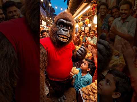 Gorila Vlog 🔥 #shorts #funny #gorilla