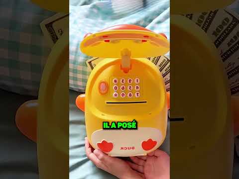 SON PÈRE GLISSE 100$ DANS SA TIRELIRE ! 😱💸💰