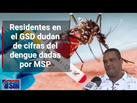 Residentes en el GSD dudan de cifras del dengue dadas por MSP