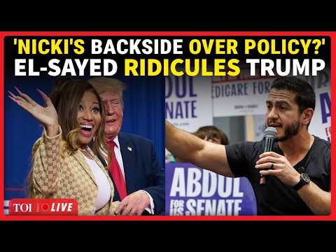 El-Sayed Mocks Trump For Gushing Over Nicki Minaj's Body Instead Of Answering Tough Questions