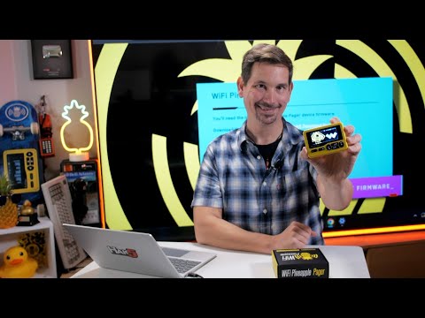 🍍📟 Unboxing and Setup – WiFi Pineapple Pager