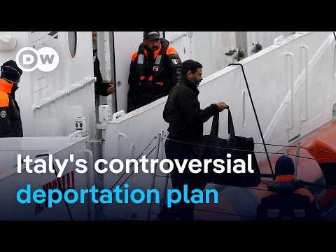 How Italy tries to send migrants to detention camps in Albania | DW News