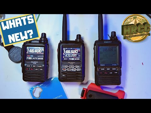 Yaesu FT5DR First Look, Features And Comparison FT3DR & FT2DR