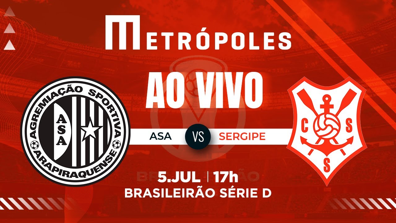SÉRIE D AO VIVO COM IMAGENS ASA AL X SERGIPE SE   572025