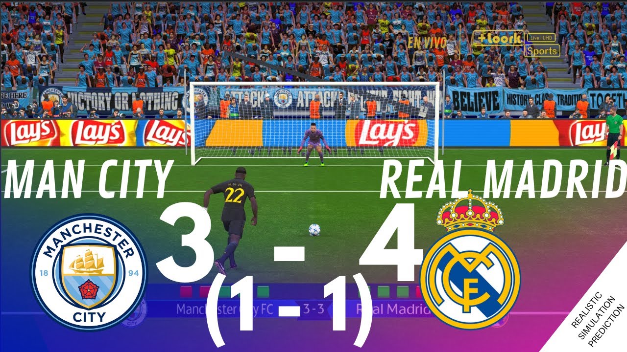 EN VIVO | Manchester City vs Real Madrid • Champions League 23/24 | En vivo Partido Simulación VJ