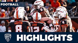 Oregon State vs. Idaho State Highlights | 2024 Pac-12 Football