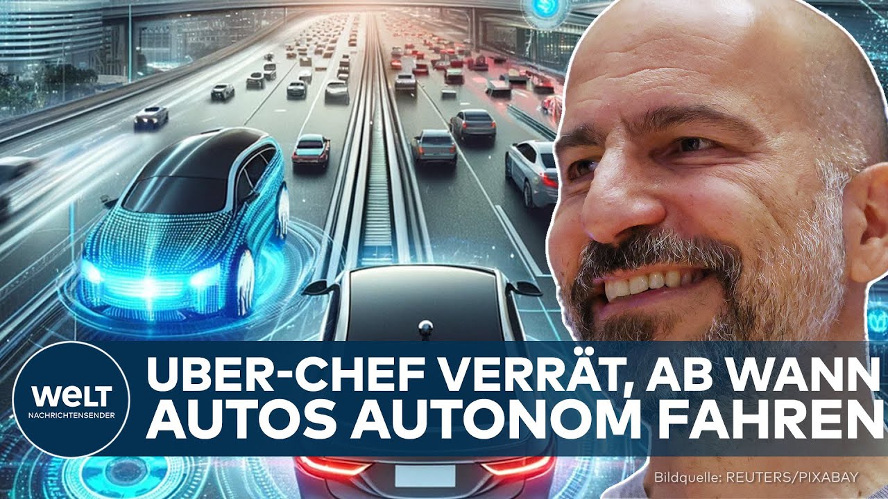 MOBILITÄT DER ZUKUNFT: Uber -Chef verrät, ab wann Autos autonom fahren