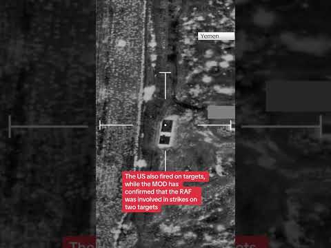 Houthi target hit by RAF in Yemen