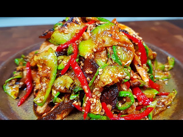 애호박은 단연코 이게 최고입니다! 진짜 맛있는 밥도둑!