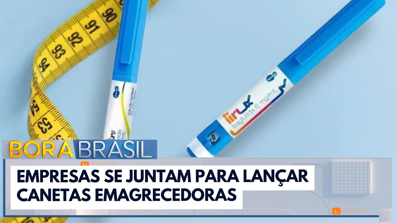Empresas se juntam para lançar canetas emagrecedoras