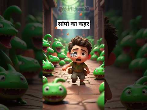 सांपो का कहर #shorts #ai #new #story #trending #viral #shortvideo #cartoon #shortsfeed #short