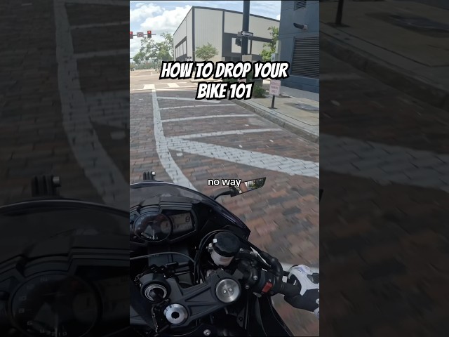 definitely didn’t start falling at the end #bikergirl #motovlog #motorcycle