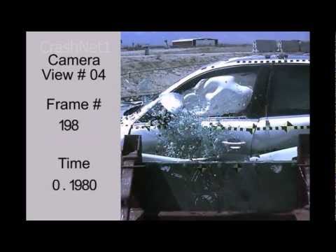 Відео краш-тесту Audi Q5 з 2008 року