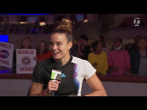 Maria Sakkari: 2022 WTA Finals Second Round Robin Win Interview