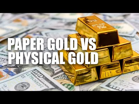 Paper Gold Vs Physical Gold: Which Is Better Investment | Best Way To Invest In Gold?