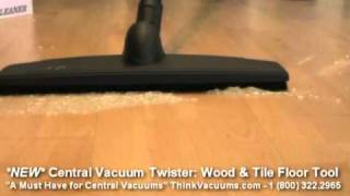 Central Vacuum Twister Hardwood Floor, Vacuum For Hardwood Floors And Tile