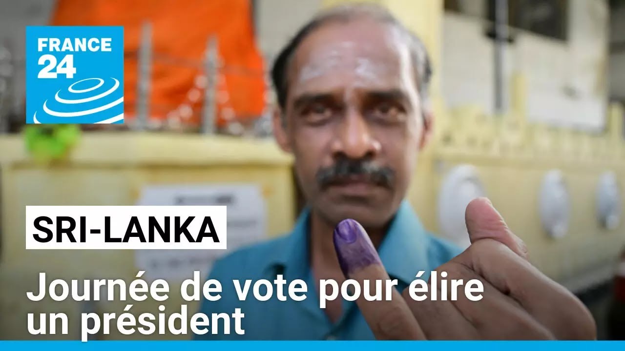 Les Sri Lankais votent pour élire leur président, deux ans après la faillite du pays • FRANCE 24