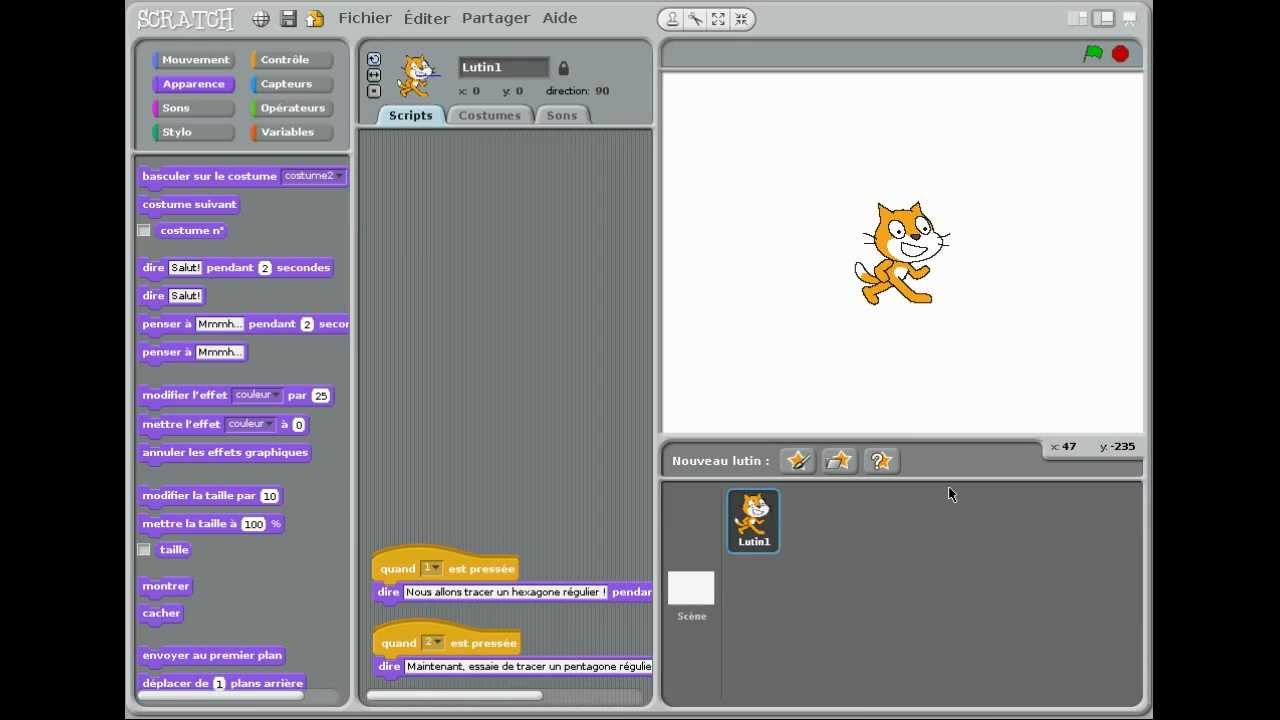 Scratch aux portes ouvertes du Collège Sainte-Anne de Lachine - YouTube