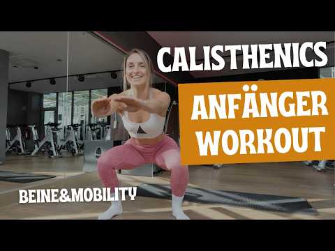 30 Min Anfänger Calisthenics Bein Workout, ohne Equipment