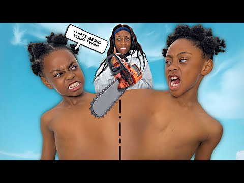 Conjoined Twins Don't Get Along 😱