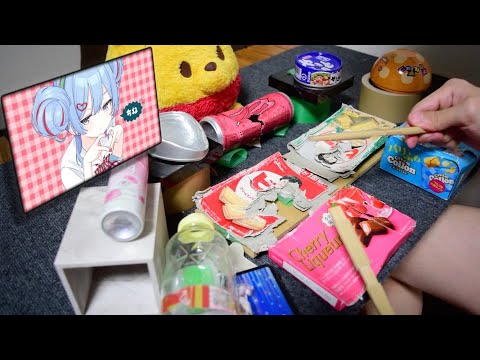 「チェリーポップ」を家にあったゴミで叩いてみた