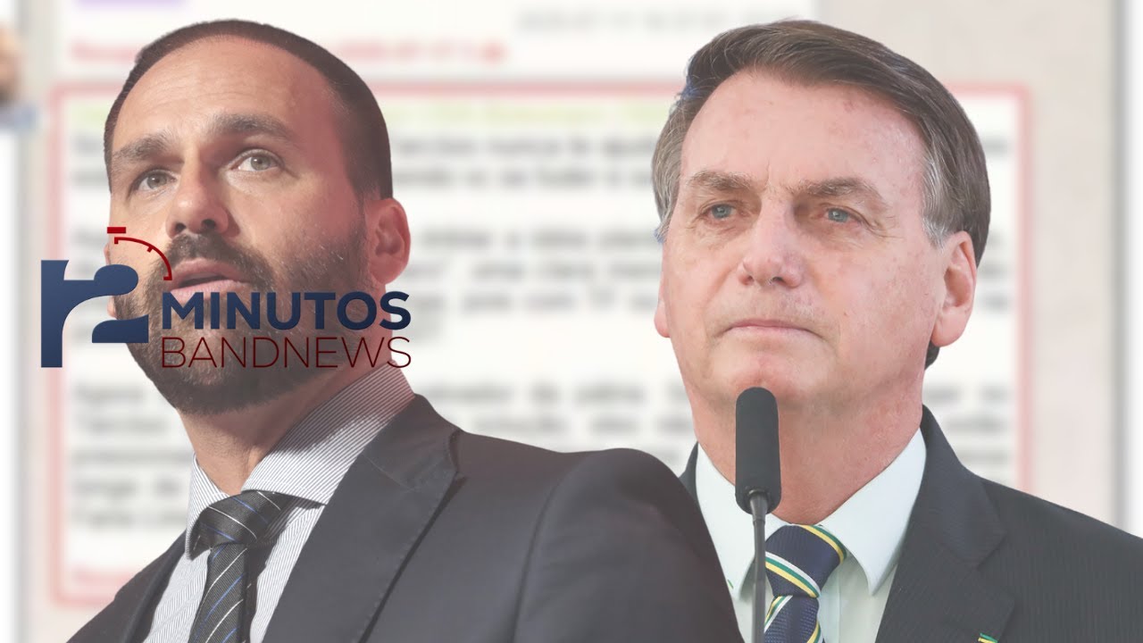 Jair Bolsonaro e Eduardo são indiciados pela PF – BandNews em 2 Minutos (21/08/25 – Manhã)