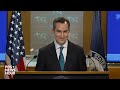 WATCH LIVE: State Department holds news briefing as Gaza cease-fire negotiations continue  - 46:04 min - News - Video