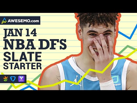 NBA Daily Fantasy First Look 1/14/22 | Slate Starter Podcast