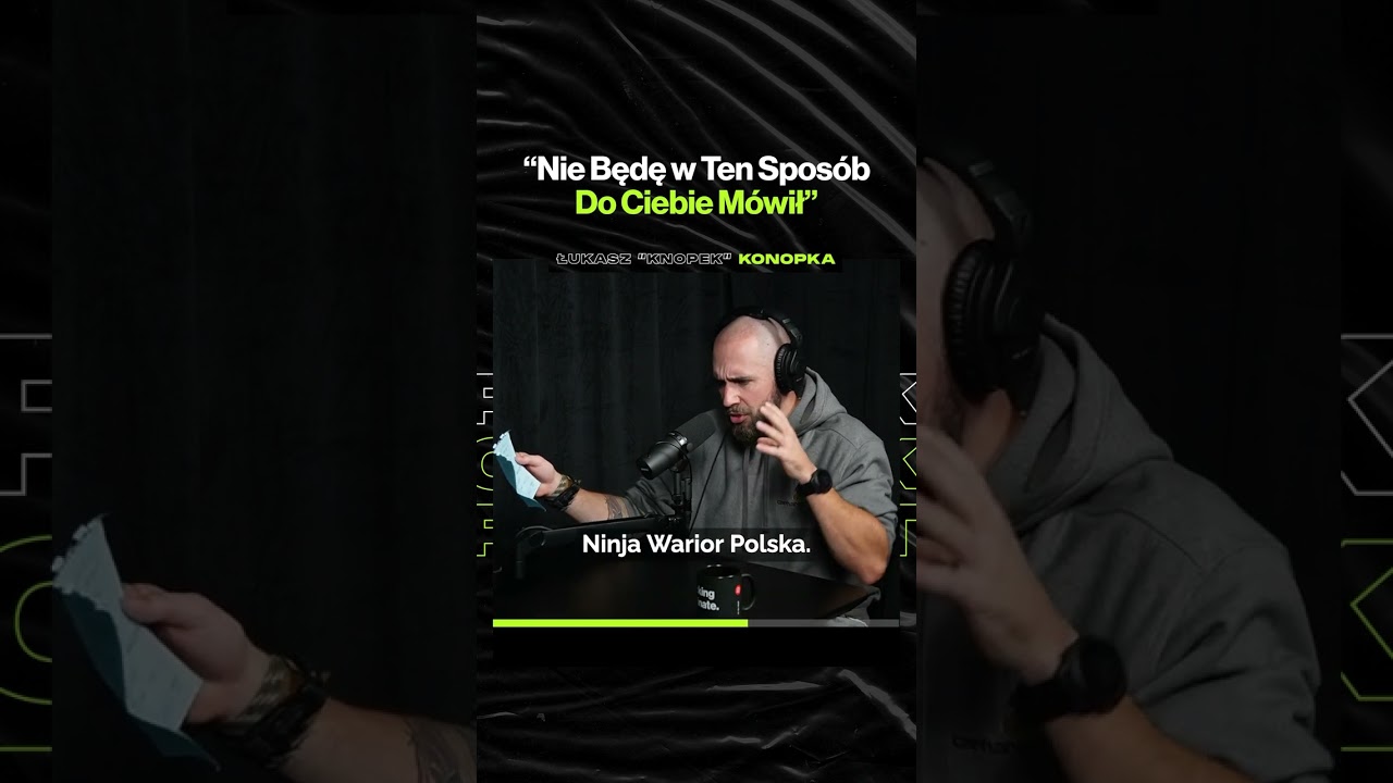 "Nie Będę w Ten Sposób Do Ciebie Mówił" – ft. ￼Łukasz "Knopek" Konopka (premiera we wtorek o 19:00)