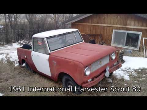 1961 & 1964 International Harvester Scout 80 Barn Finds!