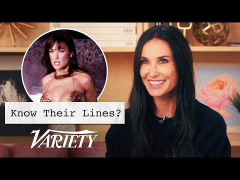 Does Demi Moore Know Lines From Her Most Famous Movies?