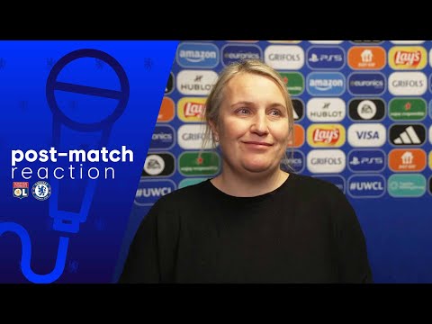 Emma Hayes on beating Lyon! | Lyon Féminin  0-1 Chelsea