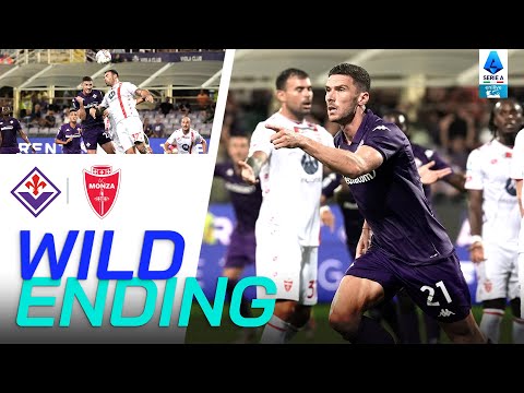 Gosens scores with the last kick of the game | Wild Ending | Fiorentina-Monza | Serie A 2024/25