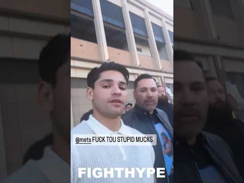 Ryan garcia kicked out of mets game with de la hoya after being denied throwing out first pitch