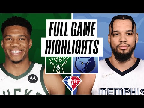 BUCKS at GRIZZLIES | FULL GAME HIGHLIGHTS | March 26, 2022 video clip
