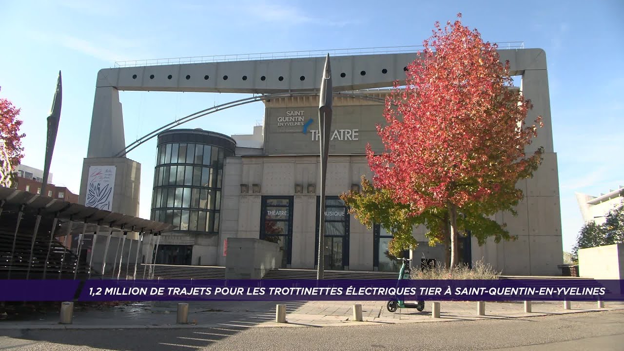 Yvelines | 1,2 million de trajets pour les trottinettes TIER sur Saint-Quentin-en-Yvelines