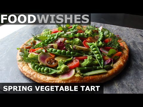 Spring Vegetable Tart - Food Wishes