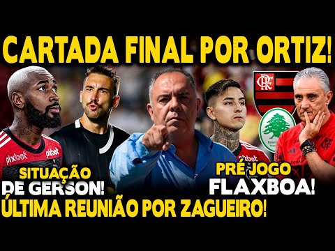 AGORA VAI! REUNIÃO FINAL PARA CONTRATAÇÃO DE ORTIZ! DESFALQUE DE ÚLTIMA HORA! PRÉ-JOGO ONDE ASSISTIR