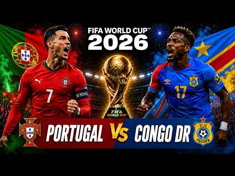 Portugal vs Congo DR LIVE | FIFA World Cup 2026 LIVE | LIVE Score & Watchalong