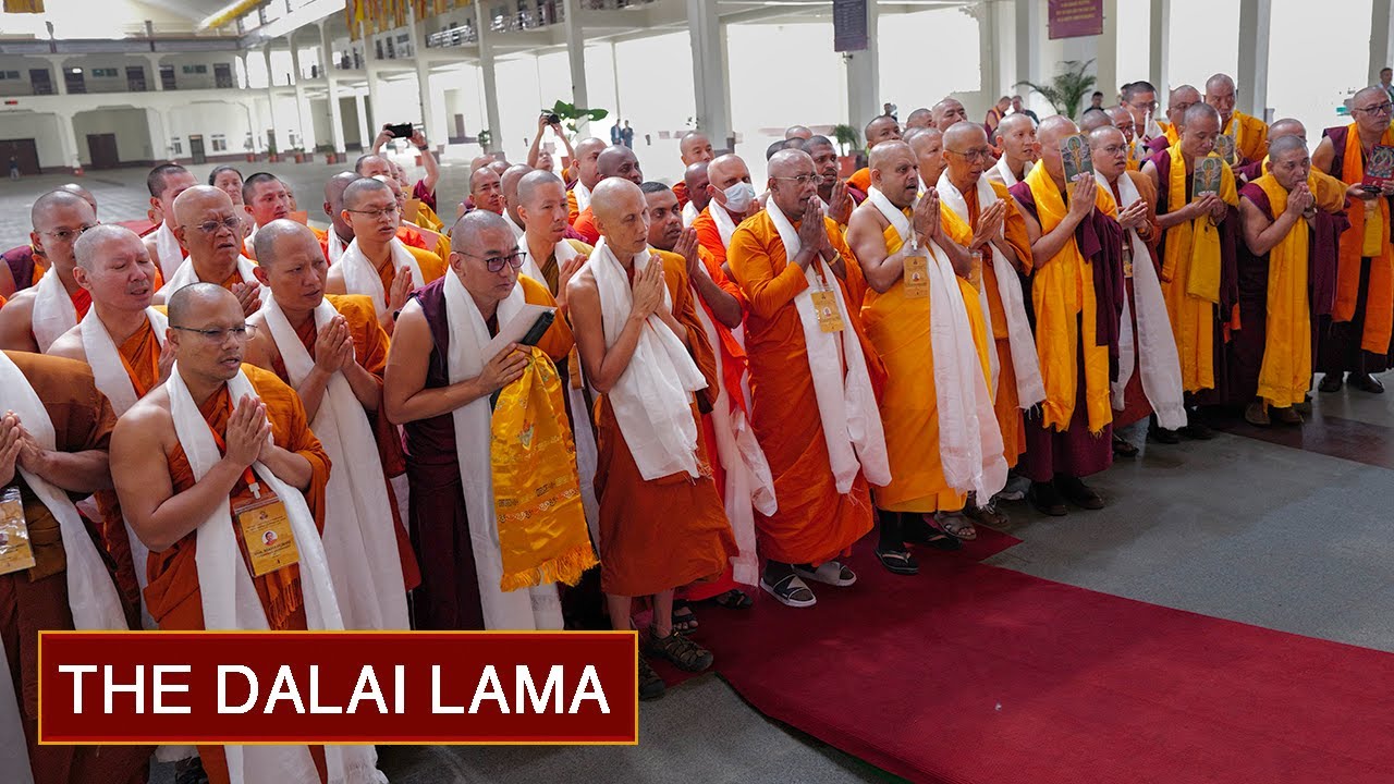 Meeting with Pali and Sanskrit International Bhikkhu Exchange Program Participants