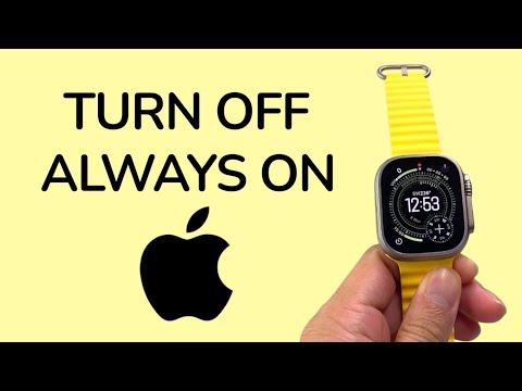Apple Watch: How To Turn Off Always On