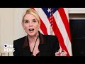 WATCH LIVE: Bondi holds news briefing amid criticism she is prosecuting Trumps enemies