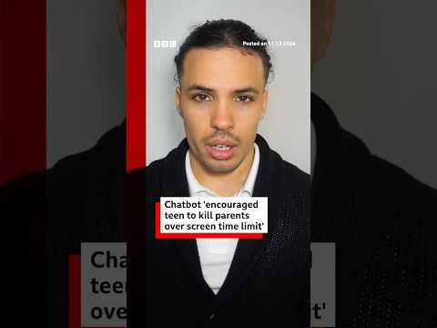 Chatbot 'encouraged teen to kill parents over screen time limit'. #CharacterAI #BBCNews