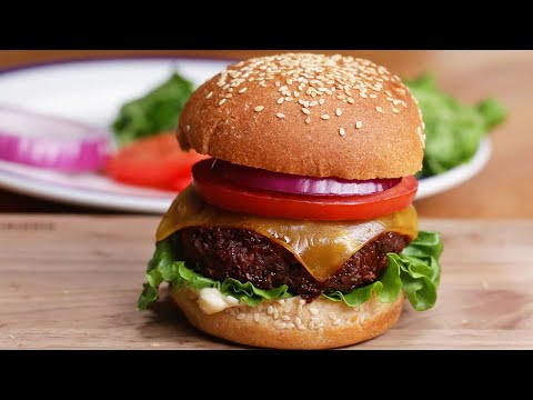 The Best Ever Vegan Burger #VeganWeek