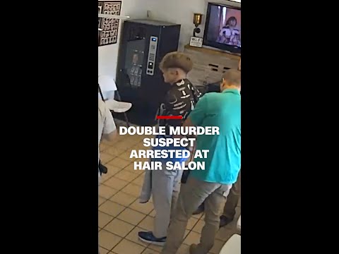 Double murder suspect arrested at hair salon