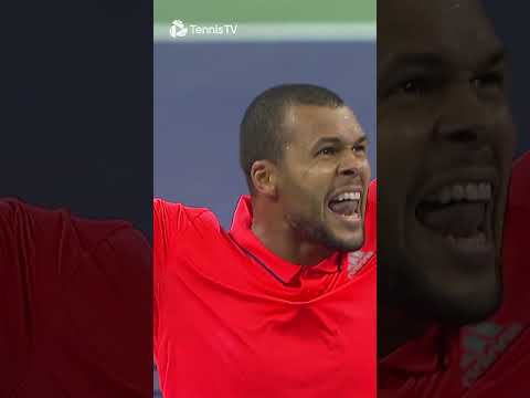 Jo-Wilfried Tsonga Insane DIVING Volley Vs Nadal 🤯